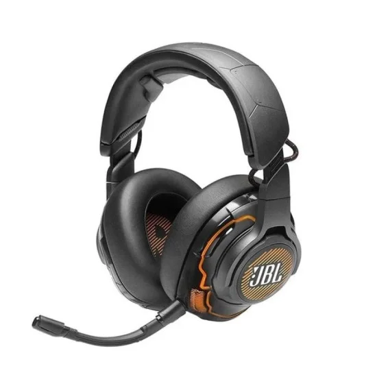 JBL Quantum ONE Over-Ear Performance Professional Gaming Headset with Active Noise Cancelling - Black